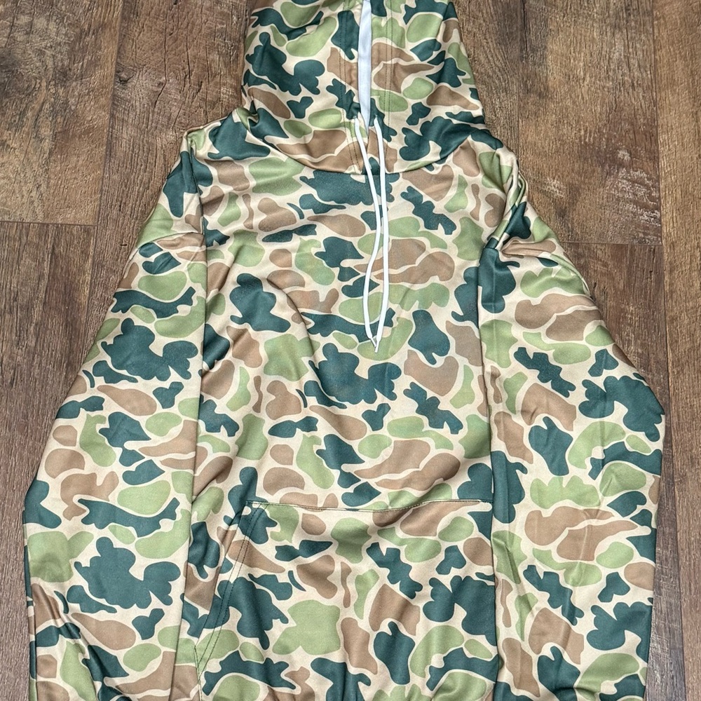 Camouflage Hooded Jacket